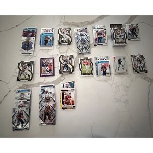 New England Patriots Football Card Lot (80+) Panini Select Prizm Maye Randy Moss
